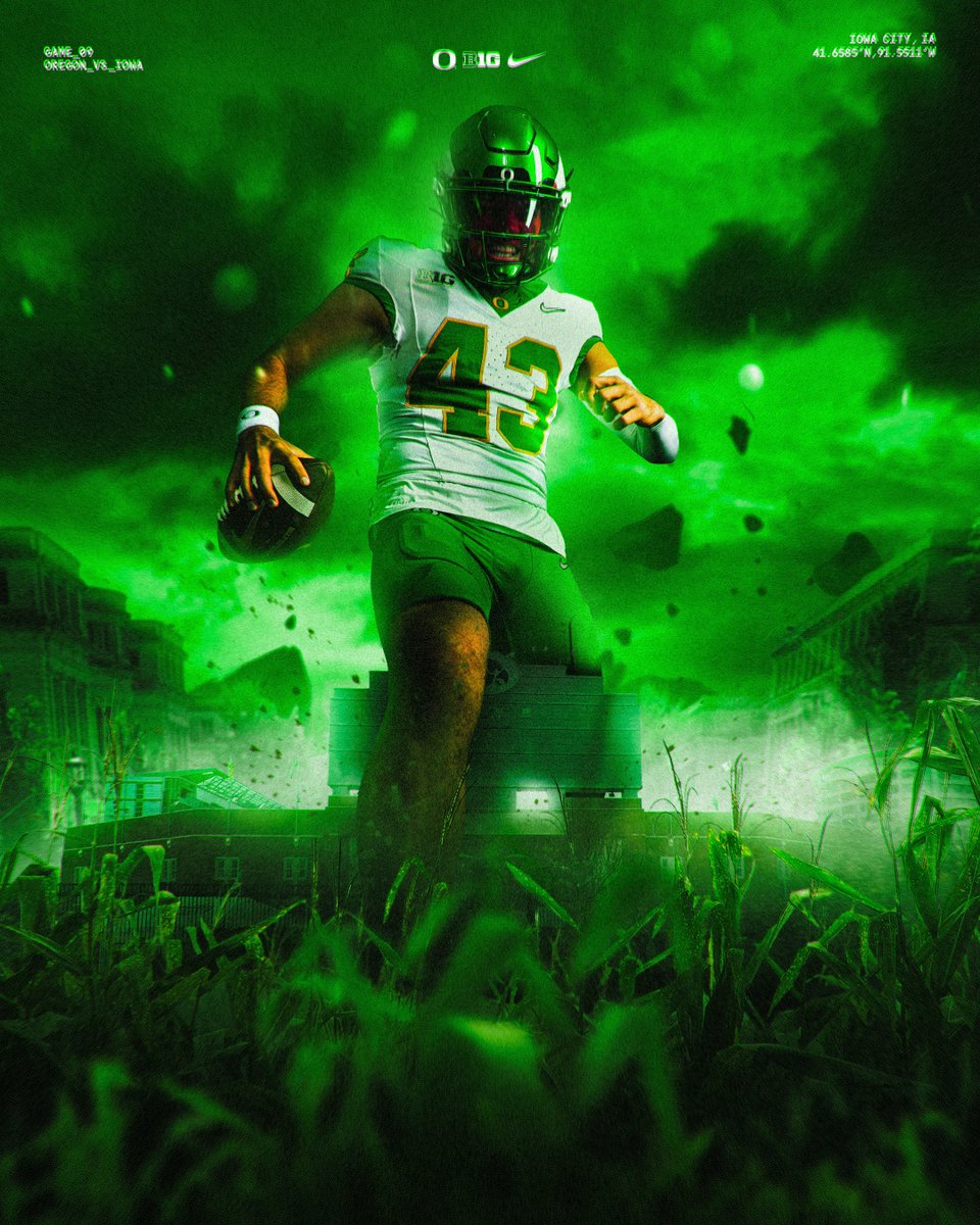 Surge ahead.

It's @OregonFootball gameday. #GoDucks