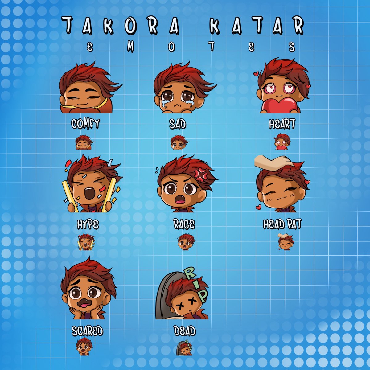 Asuna_Scrlet's tweet photo. Level up your stream with unique, expressive emotes that match your vibe.
Perfect for: 
Twitch Affiliates &amp; Partners 
Discord Servers 
YouTube Memberships
DM me for pricing &amp; details! 
#TwitchEmotes #StreamerGraphics #EmoteArtist #GFXForStreamers #DiscordEmotes #TwitchArt https://t.co/X31WovaW77
