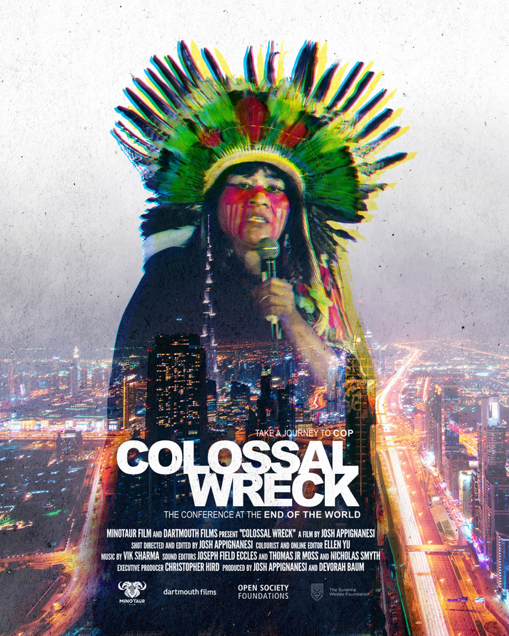 JoshAppFilm's tweet photo. From Colossal Wreck: incredibly brave leader Valdelice Veron -- who will be appearing in Brazil at COP30 with her indigenous peers pleading for a meaningful seat at the table, despite surviving recent attacks by military police. 

For more info check my IG @joshappfilm 
@IENearth https://t.co/Rs0mZqnC7z