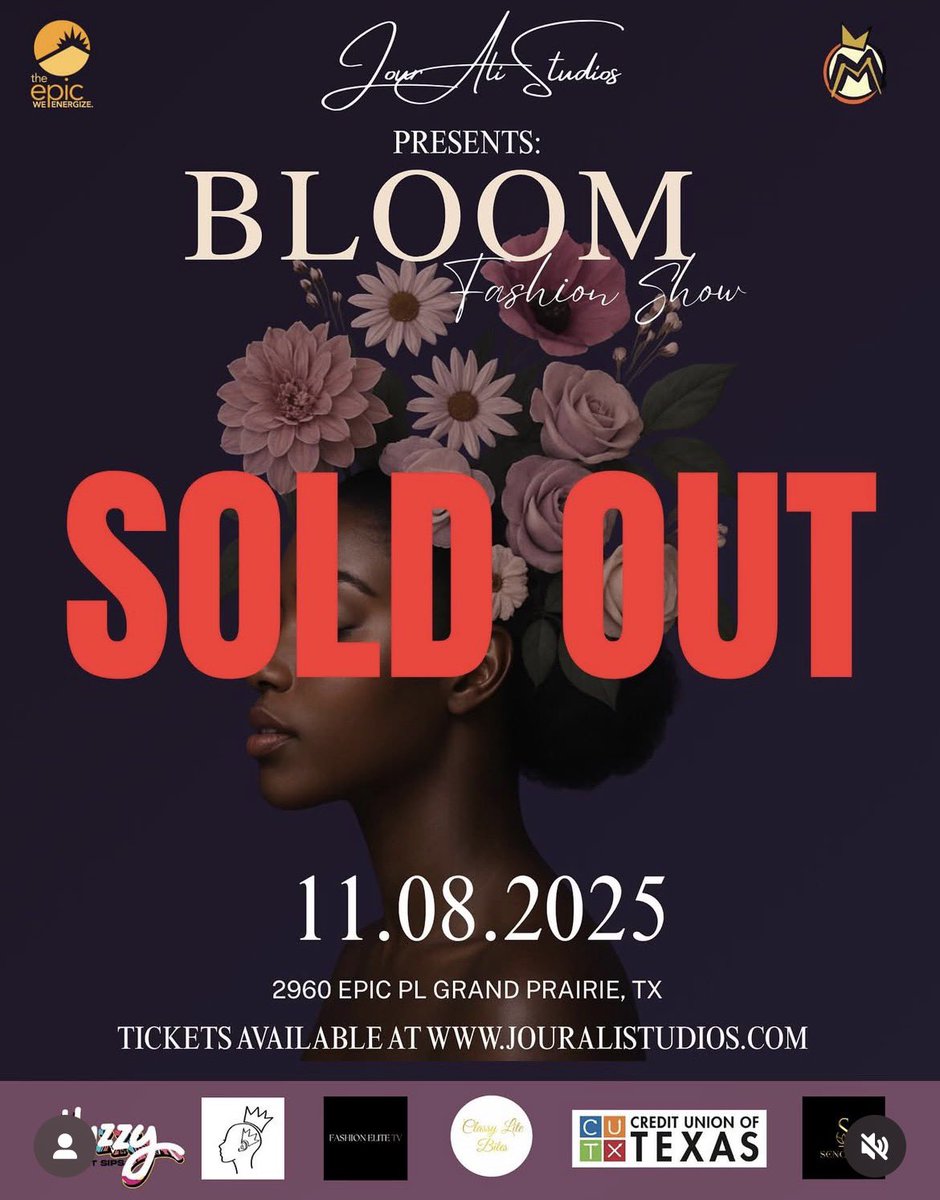 The show is sold out! But I have a few media spots left if you’re in the area