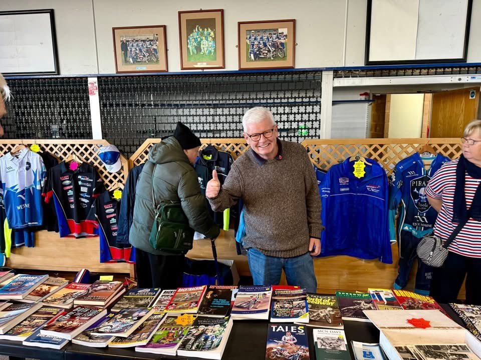 Over 80 buyers and browsers at this morning’s memorabilia event making it a very successful activity. Thanks to all those who attended and dug deep to support the REF.