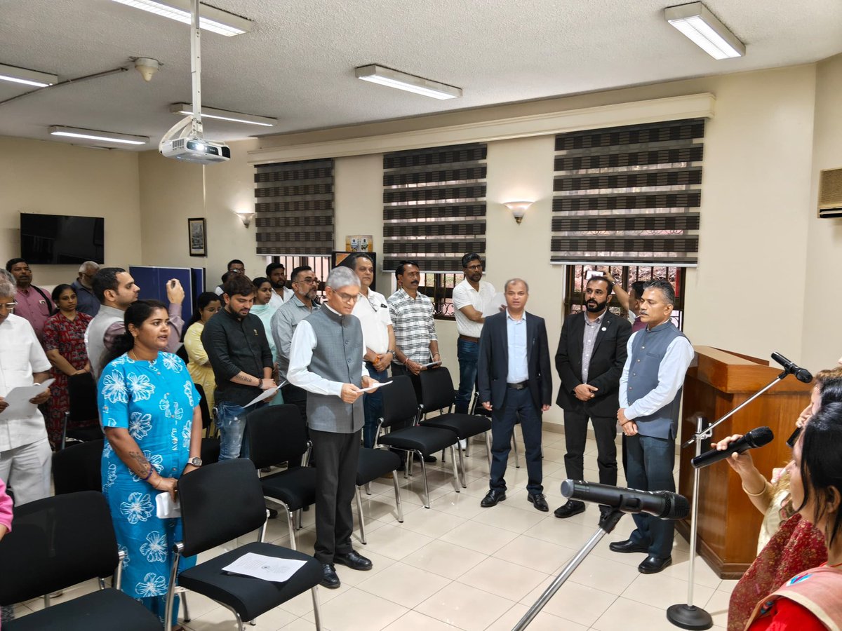 <a href="/IndiainUganda/">India in Uganda</a> joins Indians around the world in commemorating 150 years of "Vande Mataram."

Mission officials, led by HC <a href="/UpendraSRawat/">Upender Singh Rawat</a>, and members of the Indian diaspora gathered at the Chancery to sing the national song and celebrate its historic legacy.