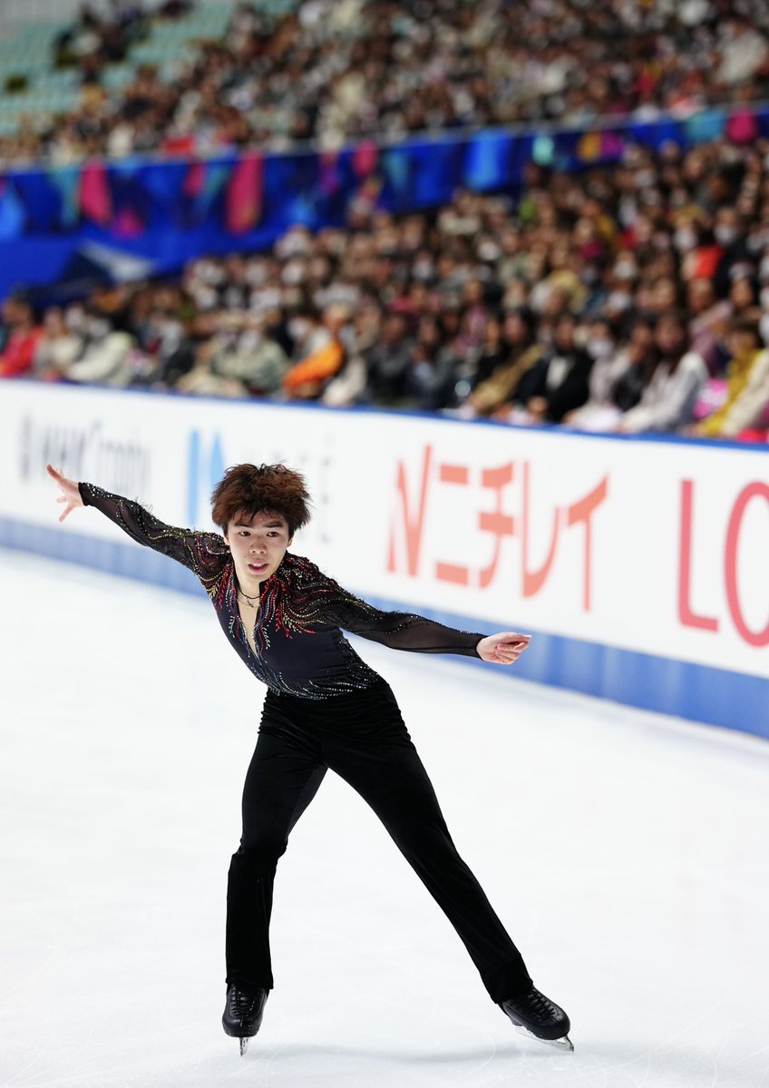 YutakaNagakubo's tweet image. 〈NHK杯男子〉佐藤駿（撮影・長久保　豊/せんだいタウン情報S-style）