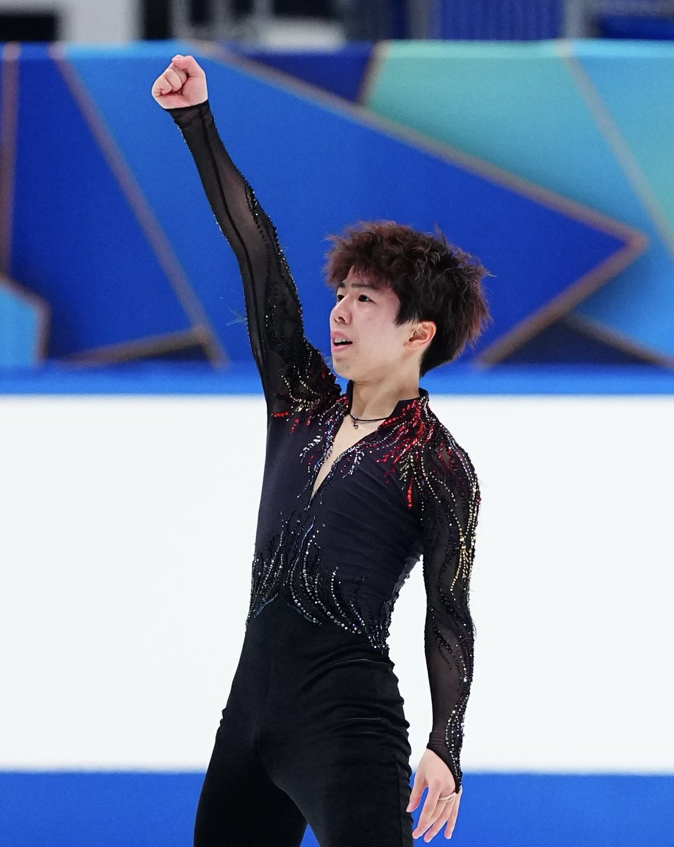 YutakaNagakubo's tweet image. 〈NHK杯男子〉佐藤駿（撮影・長久保　豊/せんだいタウン情報S-style）