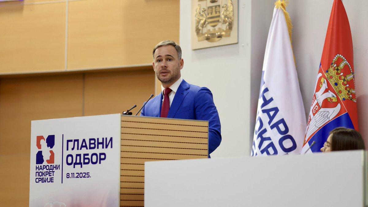 NarodniPokretS's tweet photo. Narodni pokret Srbije danas je najveća opoziciona politička organizacija u Srbiji.

Dve godine verujemo i ne odustajemo zbog građana i Srbije i nastavićemo našu borbu za bolju budućnost koja nas sve zajedno čeka. https://t.co/4wzIFa62dT