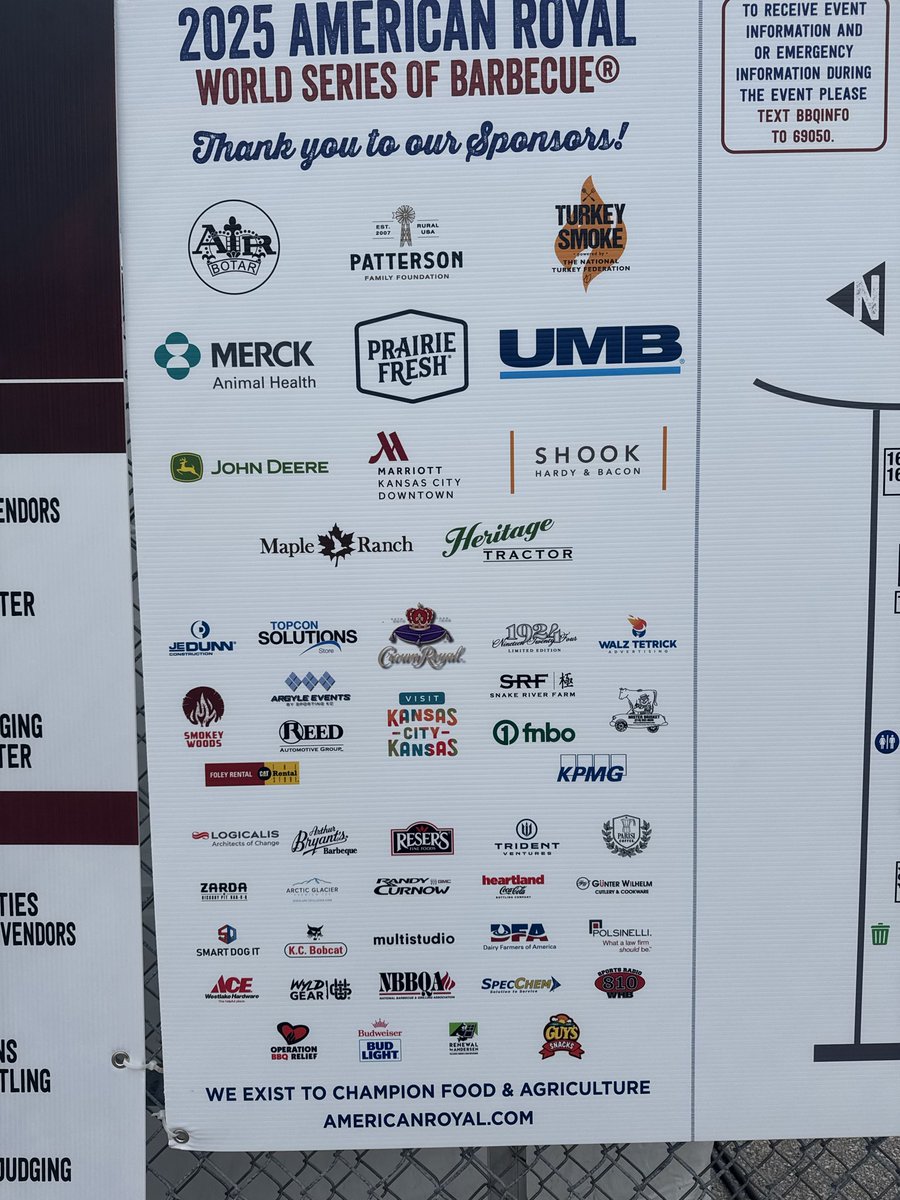 It’s an honor to be one of the sponsors for the American Royal World Series of Barbecue — a Kansas City tradition that celebrates everything we love about BBQ. 🔥 

Proud to stand alongside the best in the world, right here in the BBQ capital.