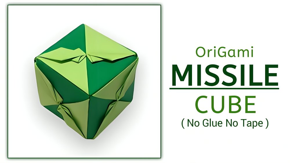 Origami Missile Cube ( Master Jugal ) || Origami Cube Series - 3 || ORIGAMI J15

For TUTORIAL check out my YouTube channel - ORIGAMI J15 or below link
youtu.be/0mhHluUZM30