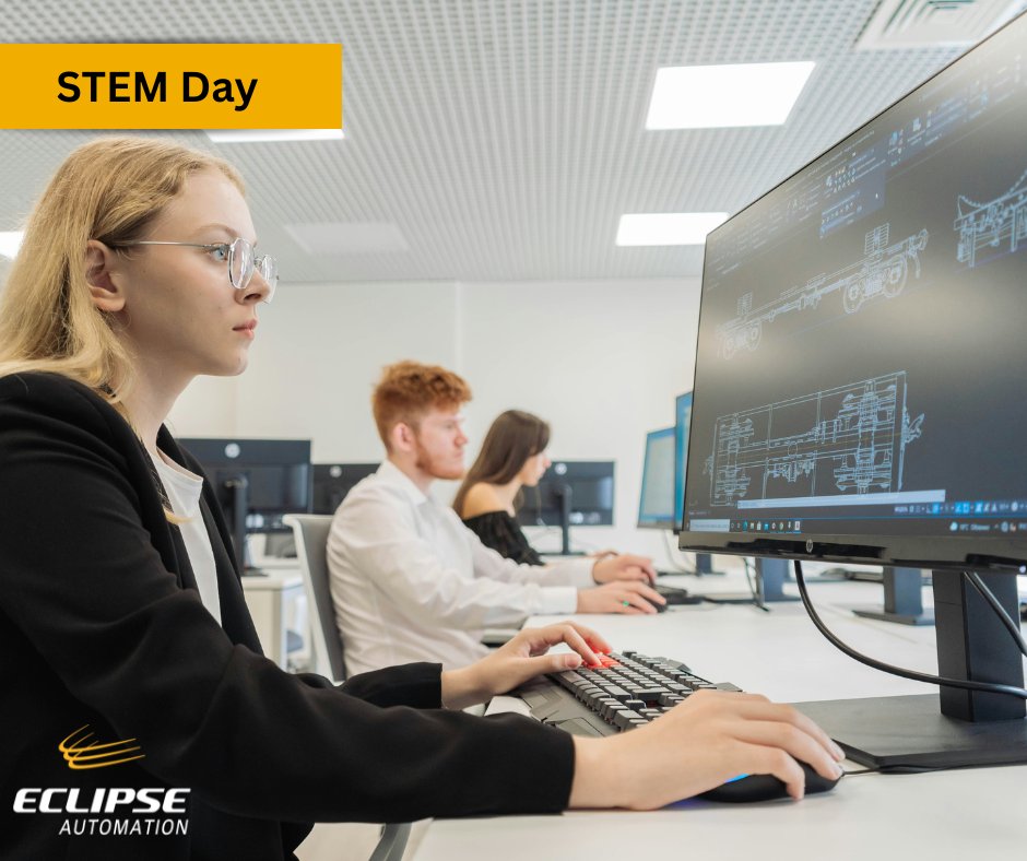eclipseautomate's tweet image. #STEMDay celebrates the power of science, technology, engineering &amp;amp; mathematics to shape the future! 🔬 

At #EclipseAutomation STEM is at the heart of everything we design and build: from life-saving solutions in healthcare to innovations in automotive and industrial automation.