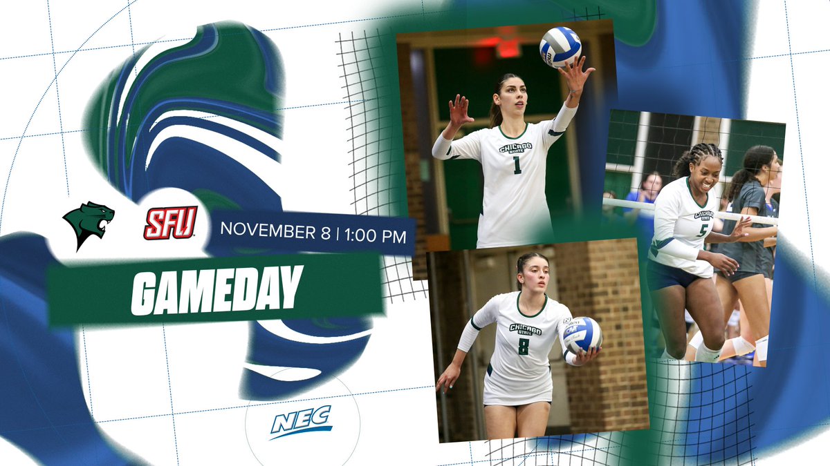 SENIOR DAY! Chicago State battles Saint Francis for the final home game of the season. Join us as we honor our Volleyball Seniors!

🗓️ November 8
📍 Jones Convocation Center | Chicago, IL 
⏰ 1:00 p.m. (CT)

#GoCougars