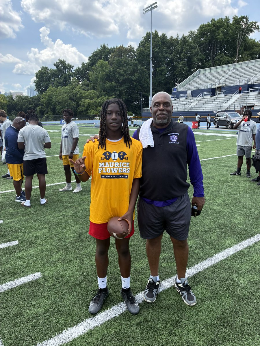JordanXJenkins_'s tweet photo. Blessed to be visiting @JCSUFootball campus today. Thank you to @CoachFlowers @CoachJacksson for the invite. #goldenbull #HBCU #CollegeFootball #clt #primetime2011 #classof2030 #QB1 https://t.co/oJej58r3oe