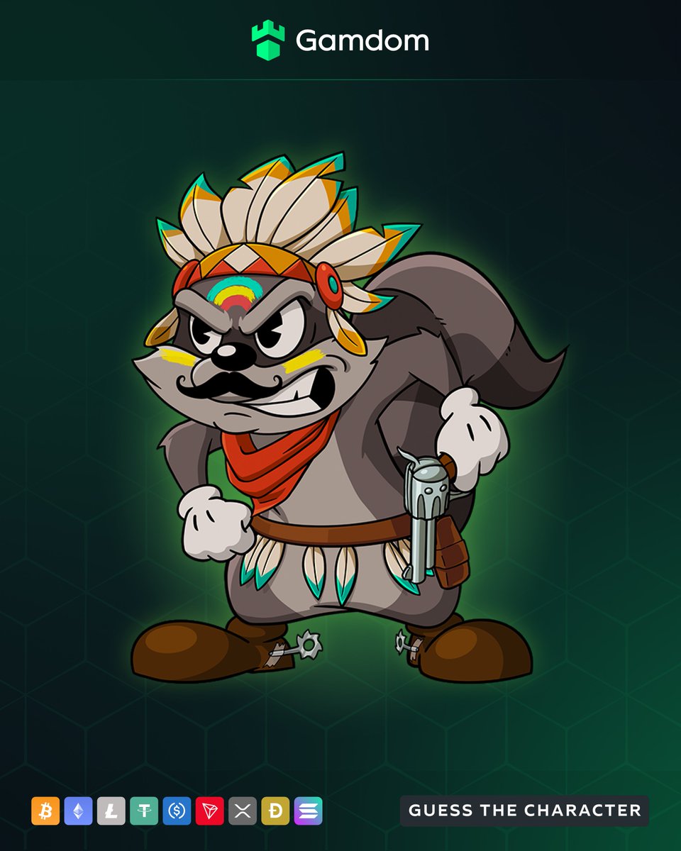 Can you guess which slot this character belongs to? 🤠

Drop your answer and <a href="/gamdom/">Gamdom.com</a> userID in the comments for a chance to win FREE spins! 🎰

💚 + 🔁