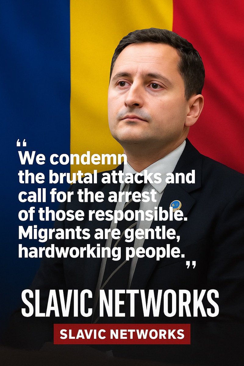 💥 ROMANIA ERUPTS AFTER EU OFFICIAL DEFENDS MIGRANTS

“Gentle and hardworking” — Brussels praises migrants while Romanians report a year of rising street incidents

🇷🇴 Romania is in the middle of a political and social storm after a Vice President of the European Parliament