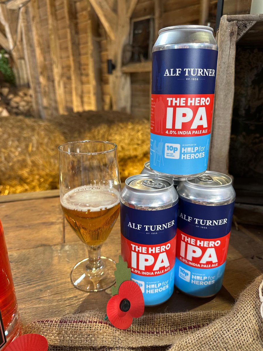 Tune into the #itvloveyourweekend Remembrance Day programme tomorrow to see The Hero IPA reviewed by the fantastic <a href="/TVsAndyClarke/">Andy Clarke</a> 
The Hero IPA is sold in support of <a href="/HelpforHeroes/">Help for Heroes</a> 
#charity