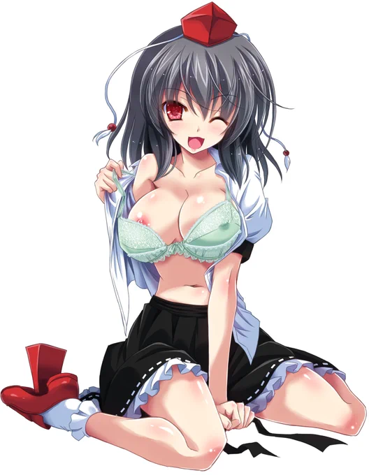 あえて総集編の表紙の方をw (集合絵だけどキャラ単位で切り分けてある) #いいおっぱいの日
