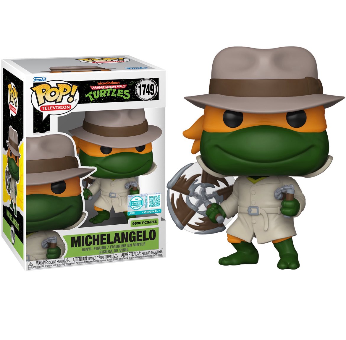 It’s Giveaway Time. He’s a chance to win this awesome Mikey Funko Pop. There will be two winners. Make sure you Follow, Like, and Repost for a chance to win. Winners will be selected on 23 Nov. let me know who’s your favorite TMNT and why.