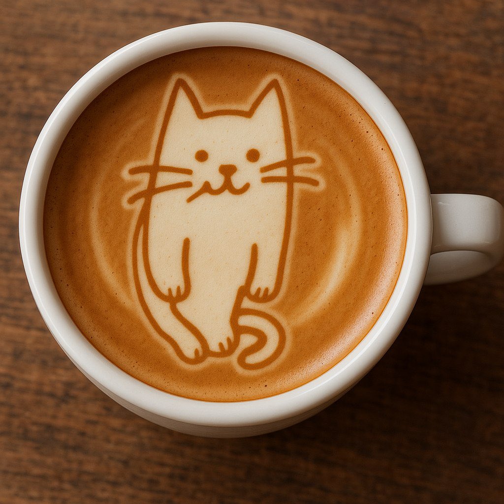 There'll be signs 👀🐱

Start with a cup of coffee☕️