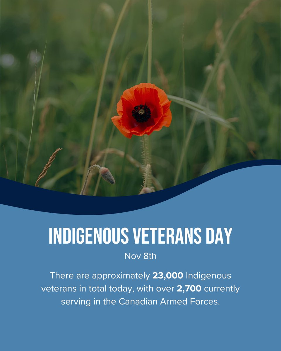Today, we pause to honour the legacy of the First Nations, Inuit and Métis men and women whose commitment and sacrifice shaped our country’s history. Let us remember them and carry their stories forward.

#BCMEA #IndigenousVeterans #LestWeForget #CanadaRemembers