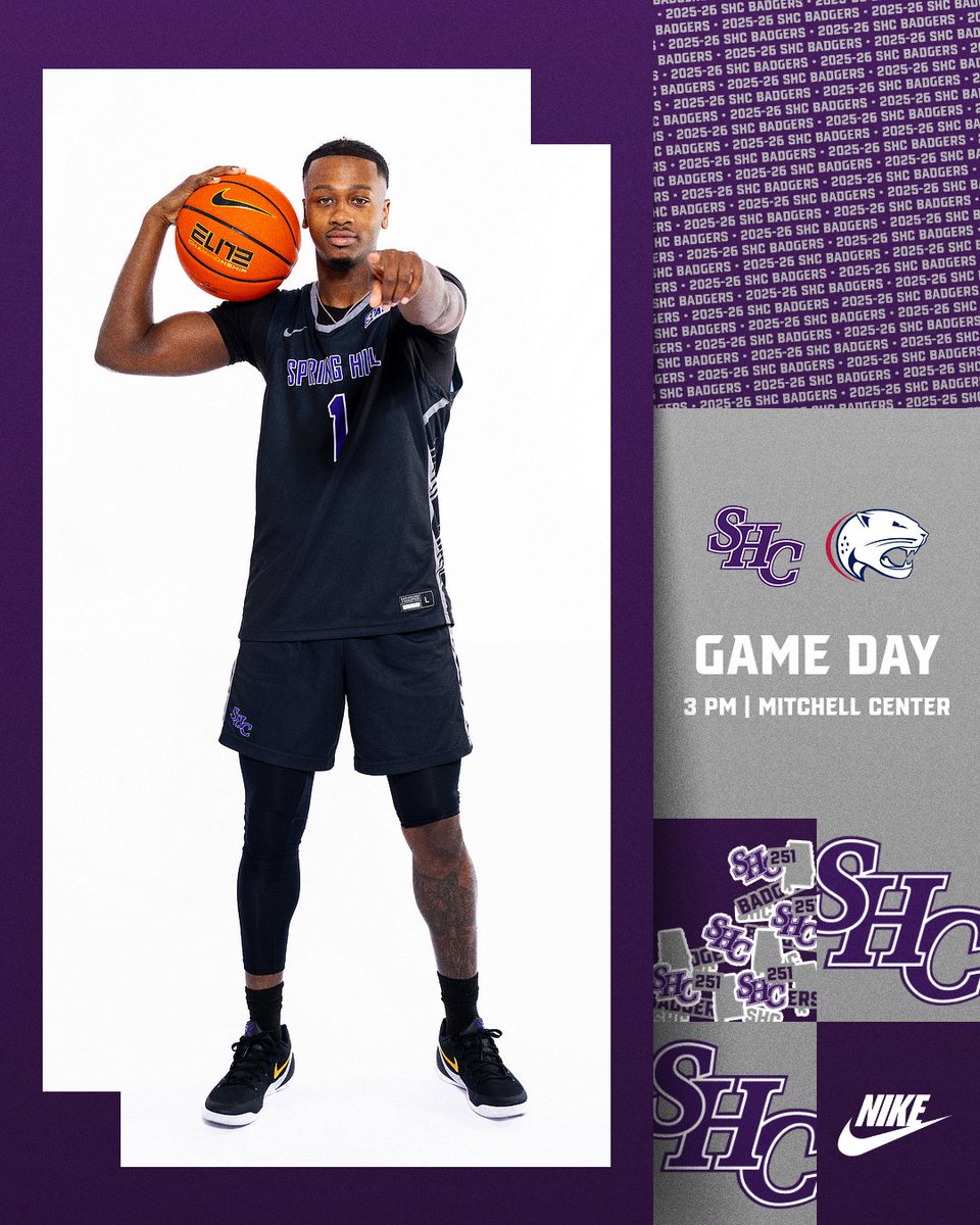 𝐆𝐚𝐦𝐞 𝐃𝐚𝐲

🆚 South Alabama
⏰ 3 p.m.
🏟️ Mitchell Center
📺 bit.ly/4ou62YP
📊 bit.ly/488TRtF

#HillYeah