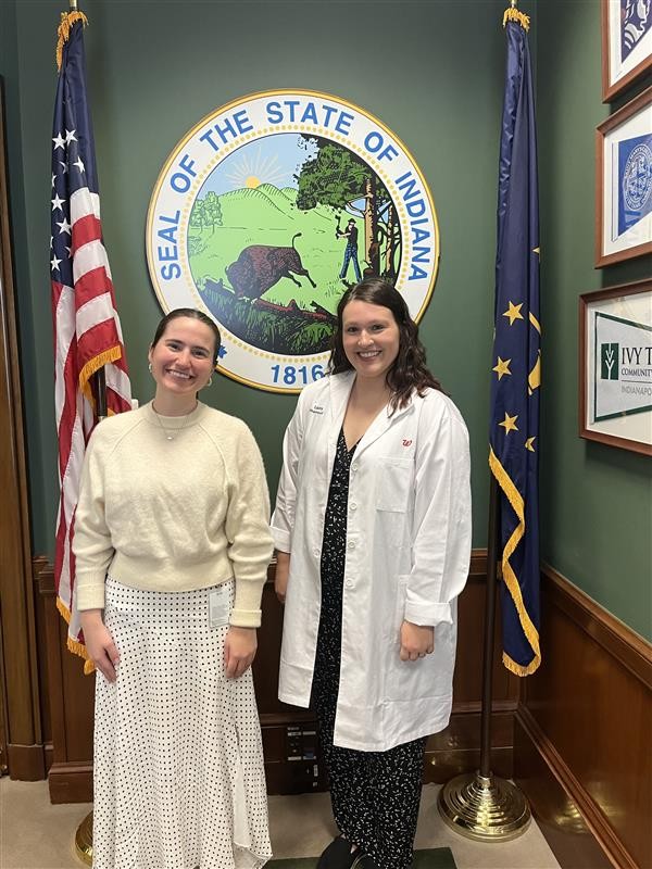 pharmacists's tweet photo. Thank you @SenToddYoung staff for meeting with IN constituent Laura Sosinski, PharmD, MBA, BCPS w/ @Walgreens – please cosponsor S2426 #ECAPS and PBM reform to keep community pharmacy doors open to protect care to preventive care that Hoosiers have come to rely on. #DayofNPLIFE https://t.co/bXPEztQJCb