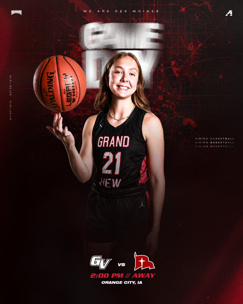 VikingAthletics's tweet photo. W🏀 | #GAMEDAY 

🆚 | Northwestern College
📍 | Orange City, IA
⏰ | 2:00 PM
📊 | https://t.co/MyWT4Krj7n
📺 | https://t.co/2pbunR1lWI

  #WEAREDSM | #TheRightWayToPlay https://t.co/eSCN2Fxu8l