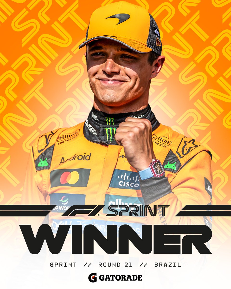 From lights out to lights on top, Lando owns the Sprint!

 #BrazilGP #F1 #MerakiWatchparty