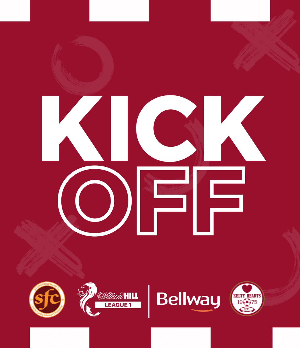 KeltyHeartsFC's tweet photo. KO | Aaron Arnott gets us underway here at Ochilview
#STEKEL | #KeltyHearts https://t.co/FXRd3BMXyE