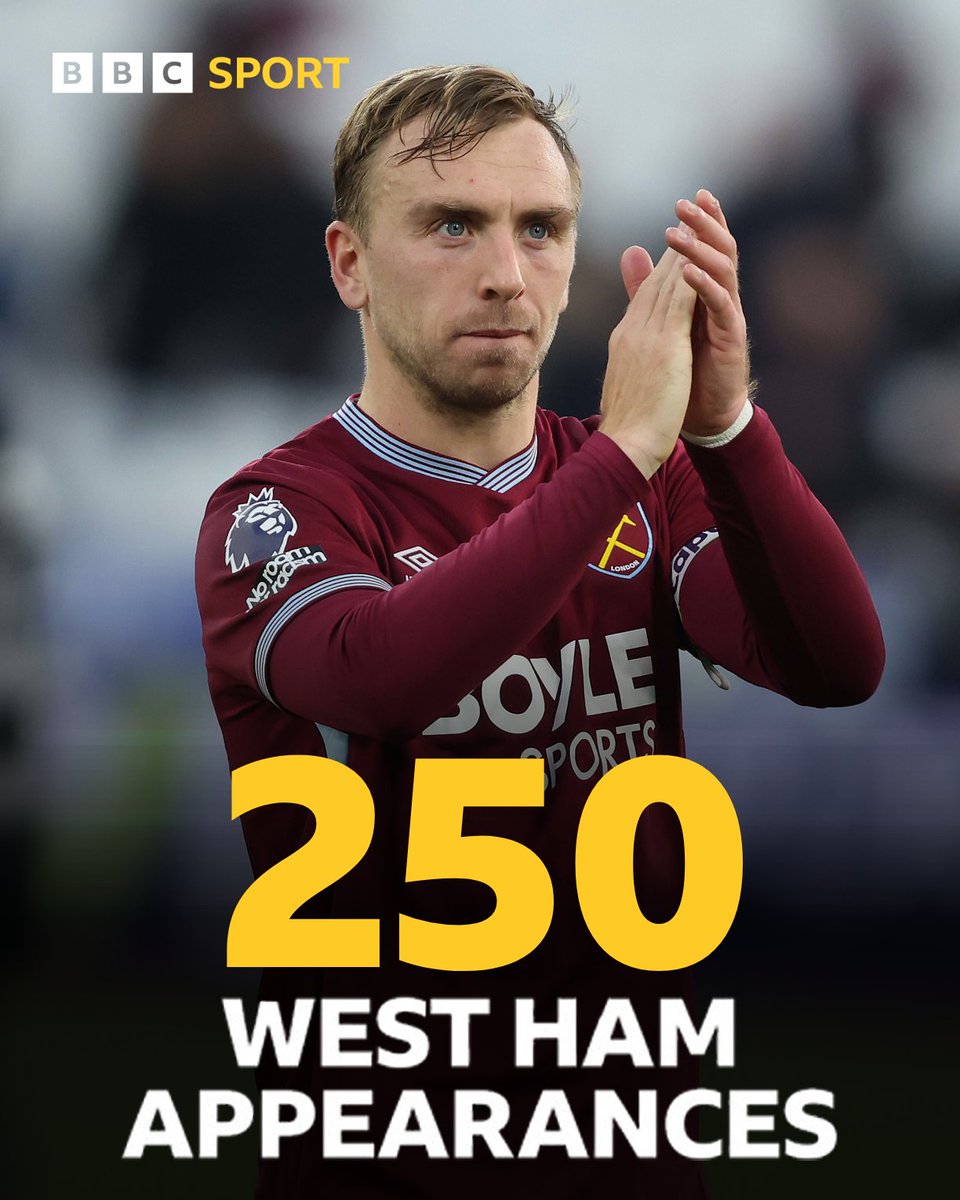 It's a special day for the West Ham captain! 👏

From the Premier League, to the Conference League, to the FA Cup - Jarrod Bowen has been there throughout for the Hammers. ⚒️