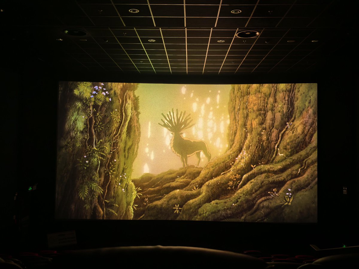 stophackingmeyo's tweet photo. I went! I went! I went! Off to see Princess Mononoke! 🎬🌿✨ https://t.co/V0bNZjaGax