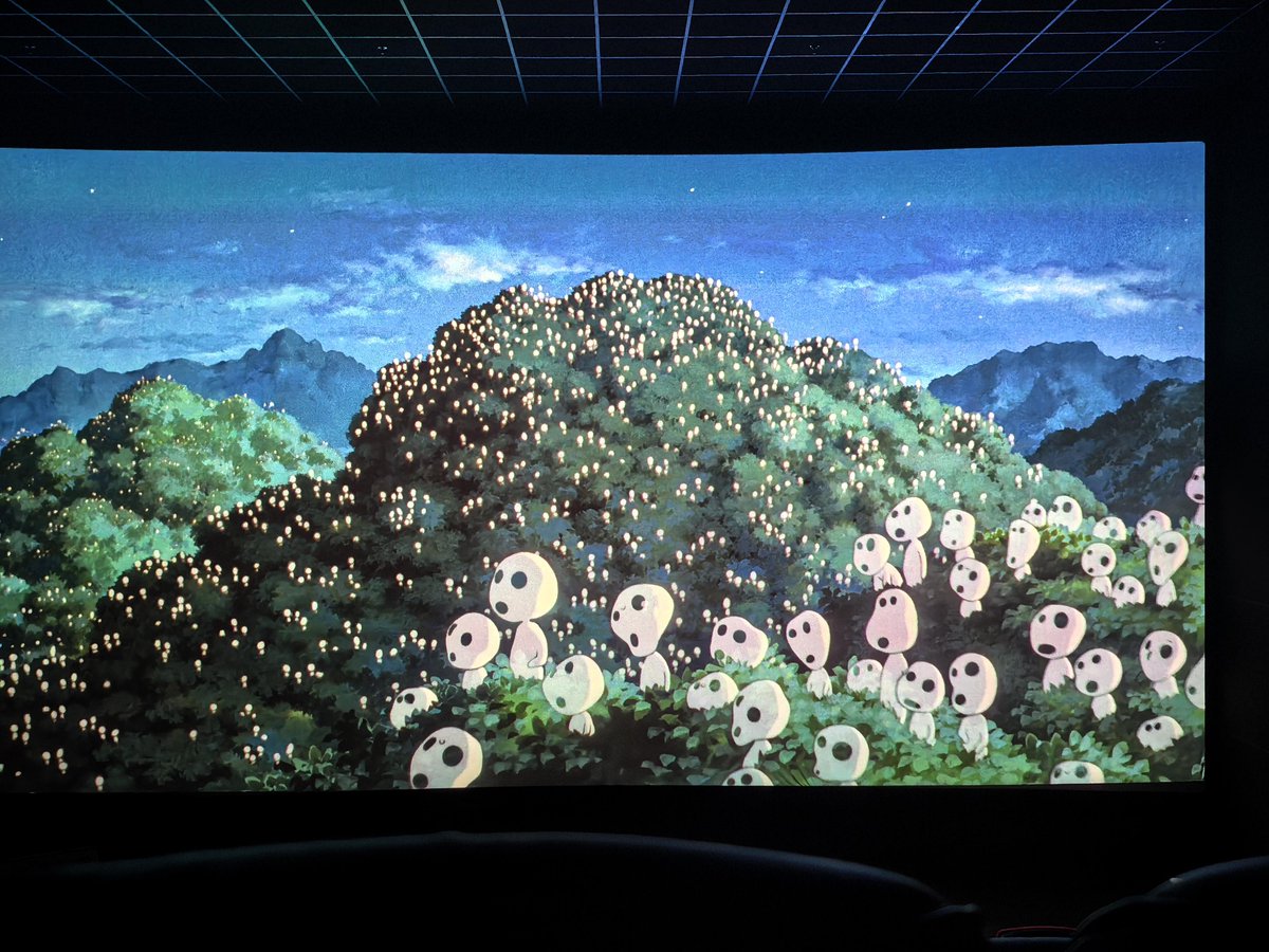 stophackingmeyo's tweet photo. I went! I went! I went! Off to see Princess Mononoke! 🎬🌿✨ https://t.co/V0bNZjaGax
