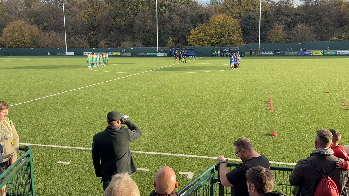 The last post beautifully performed ahead of the game 💙

<a href="/NorthernPremLge/">The Pitching In Northern Premier League</a> 

#UTC #TogetherStronger