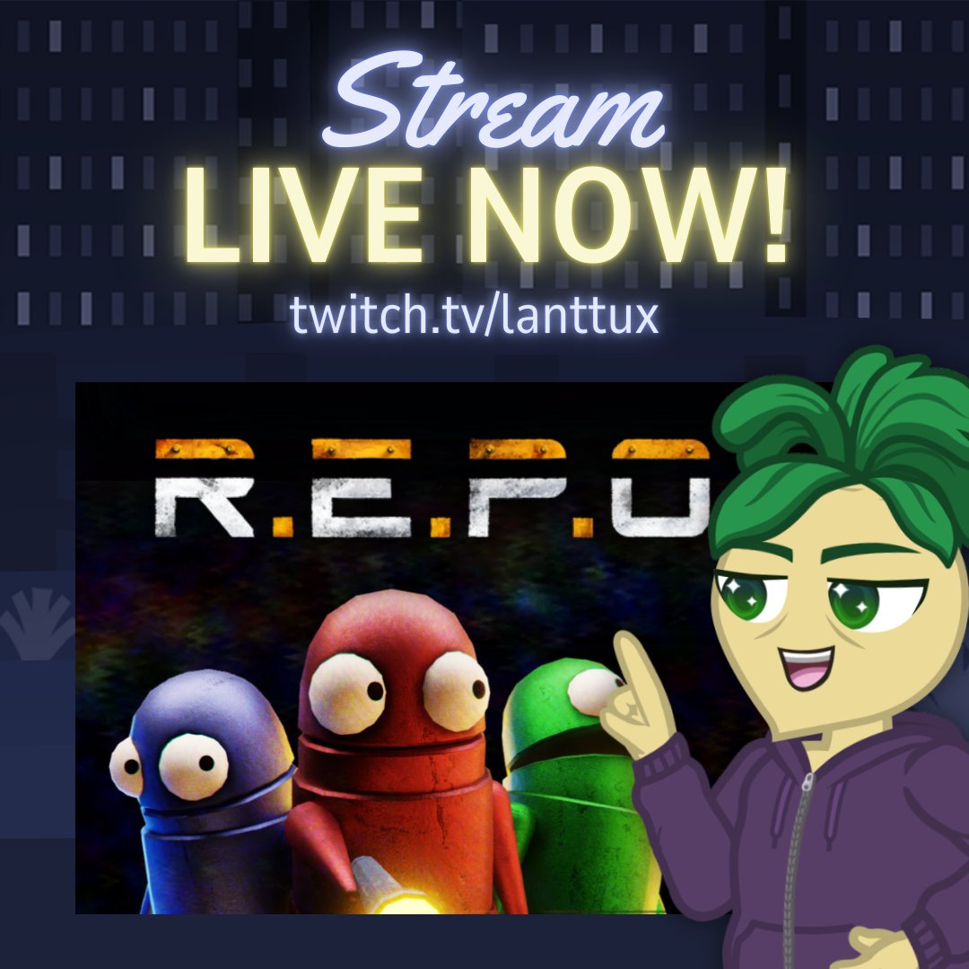 LanttuX's tweet photo. ๐ฑ LIVE NOW ๐ฑ
Out here repoing with Mitties
๐ฎ R.E.P.O
๐ฑ Link in bio
#TurnipTheStream #Vtuber #LanttuX #REPO #MonsterUpdate https://t.co/ie60Zz3jDF