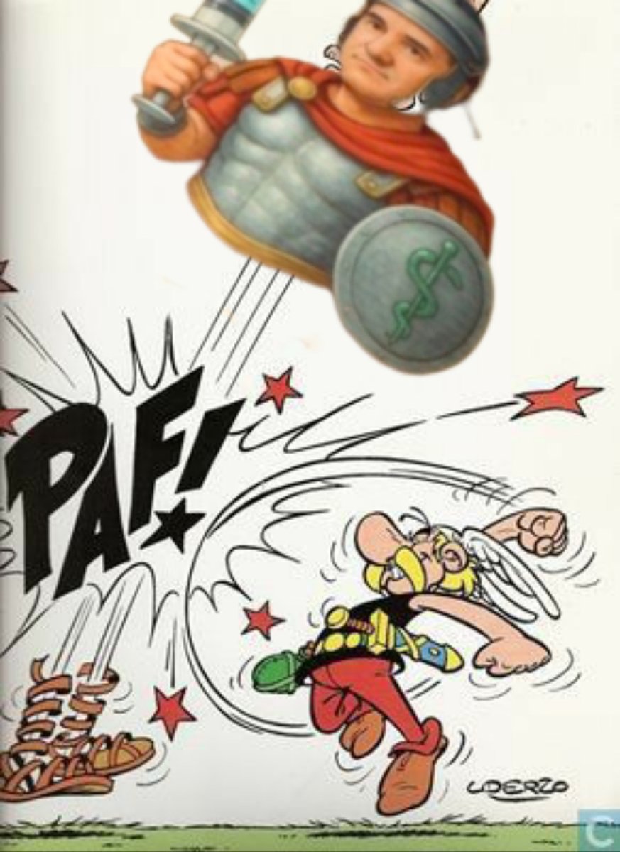 σε έναν κόσμο που γλείφει Ρωμαίους εκατόνταρχους, γίνε Αστερίξ