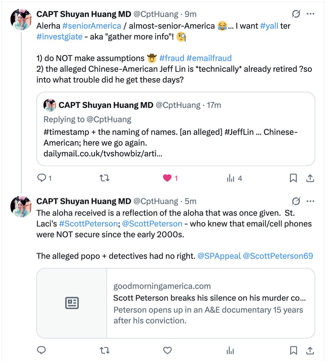 CptHuang's tweet photo. NOW does every1 buhlieve me when I'm like @ScottPetersonAT this &amp; @ScottPetersonLP that + #yall fight fer his Justice bc it's ALSO about yourselves?!

🥰#iamvanessaguillen-MD who gives prisoners #noexcuse to drop the #weekendhomework. 😂🥰@nayibbukele @elsalvador @PlanBElsalvador https://t.co/KPImjmC99c