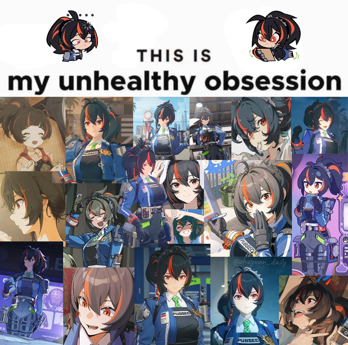 Daily Zhu Yuan~ 🧡💙 (@zhuyuan_daily) on Twitter photo 