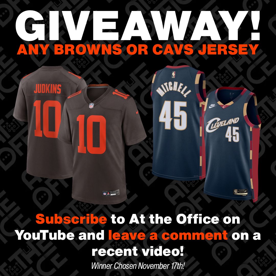 At the Office will be LIVE from Hi and Dry in Tremont on Sunday at Noon for a #Browns vs #Jets pregame show! Hangout, have a beer and don’t forget to enter our Jersey giveaway! #DawgPound