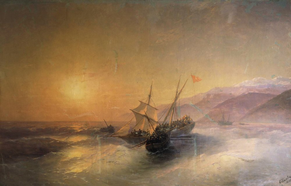 Ivan Aivazovski tweet media