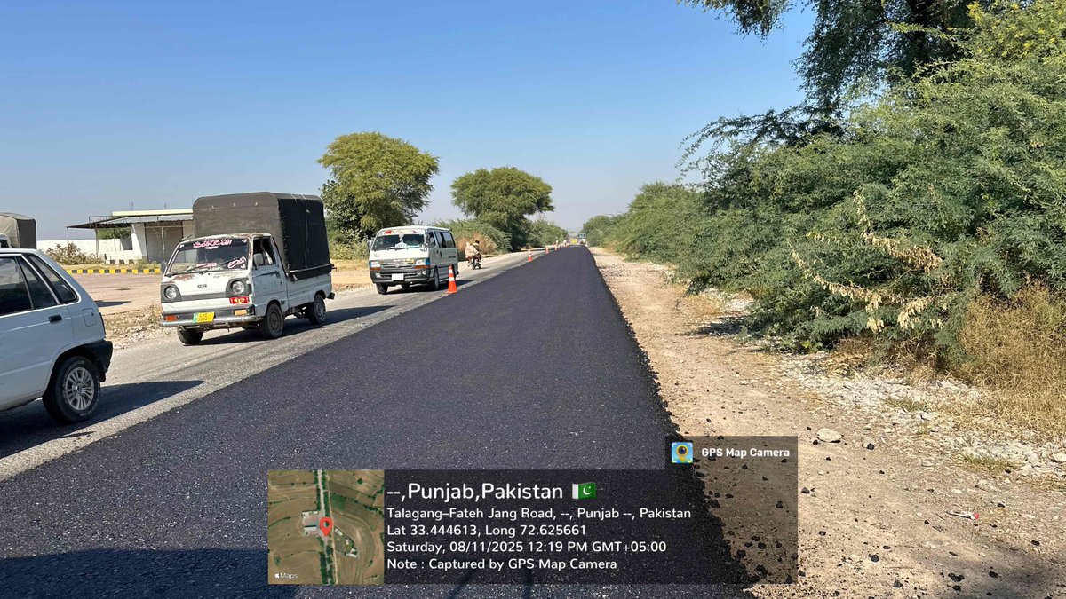 cwdpunjab's tweet photo. #سڑکیں_بحال_پنجاب_خوشحال
Under Chief Minister Punjab Roads Restoration Program, rehabilitation of Fatehjang to Pindigheb road via Dhulian Tehsil Fatehjang & Pindigheb (Length 44 km) District #Attock #roadrestorationprogram #roadsdevelopment #PunjabProgress #DevelopingPunjab #Attock