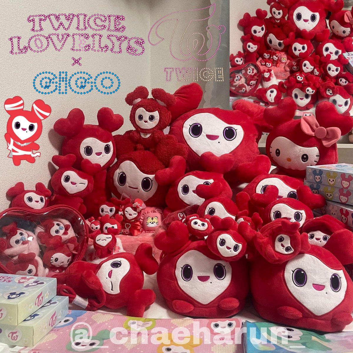 TWICE GIGO LOVELYS スリッパ ☆6種類 セット GiGOグループのお店 公式