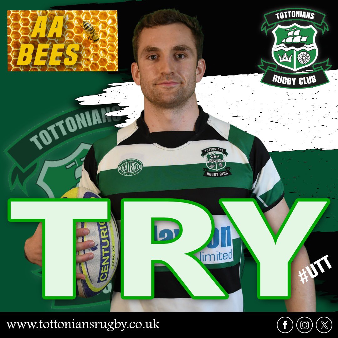 32m - TRY for Totts scored by Jake Grimes on the left wing, really good score at pace.
⚫️ 9-5 🟢