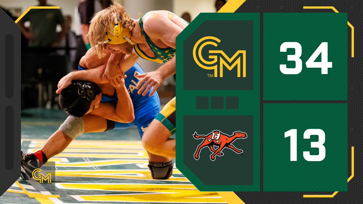 Patriots win first match of the day!
🆚 The Citadel at Noon!
Watch: gomason.com/watch/?Live=74…

#BeUncommon