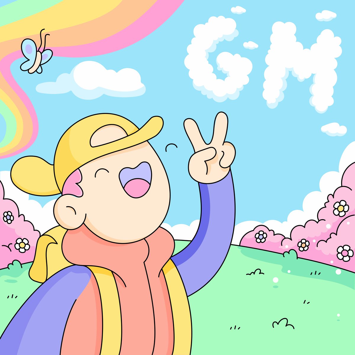 GM! ☀️

Touching grass and spending time with family today 🌿💙

Wishing everyone a peaceful, joy filled Saturday and the best weekend ahead 🙌