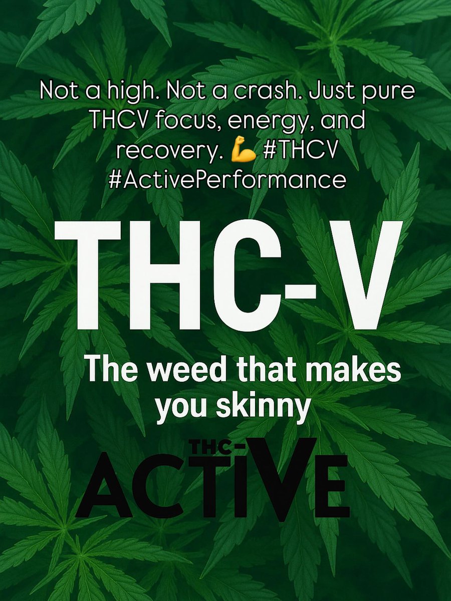 Activethcv's tweet image. Forget the THC haze — THCV keeps you alert, energized, and on top of your game. 🚀 #THCV #StayFocused #Functionalgummies