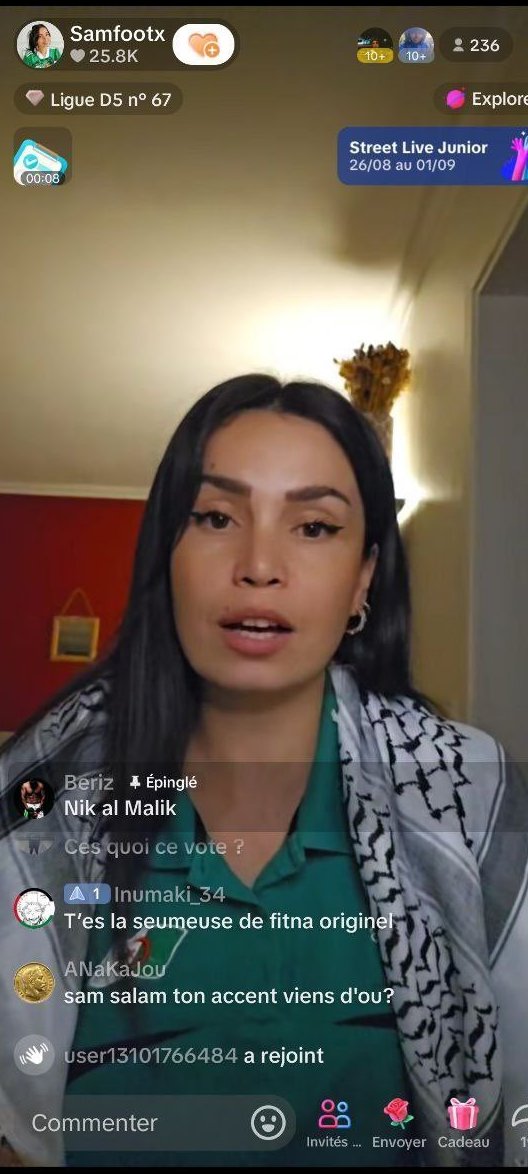 🚨🚨<a href="/DGSN_MAROC/">DGSN MAROC</a> 🚨🚨 

Cette femme 🇩🇿 a insulté notre roi et notre patrie, il est hors de question qu'elle mette un pied sur notre territoire, CAN ou pas.

Fav❤️, RT🔁 et partager📩 pour que cette info arrive dans des plus grands médias marocains 🇲🇦

Mettez en commentaires