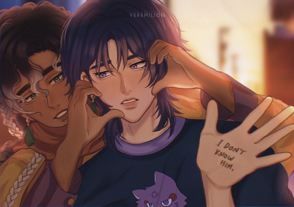 randomly thought of them while working on some wips #sethoscara