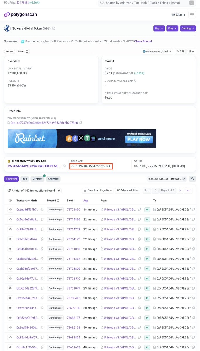 Bigniksan9393's tweet image. The recycled ones Global Token GBL
#RevampProtocol #CryptoRevolution #RecycledGBL #Cryptoecosystem