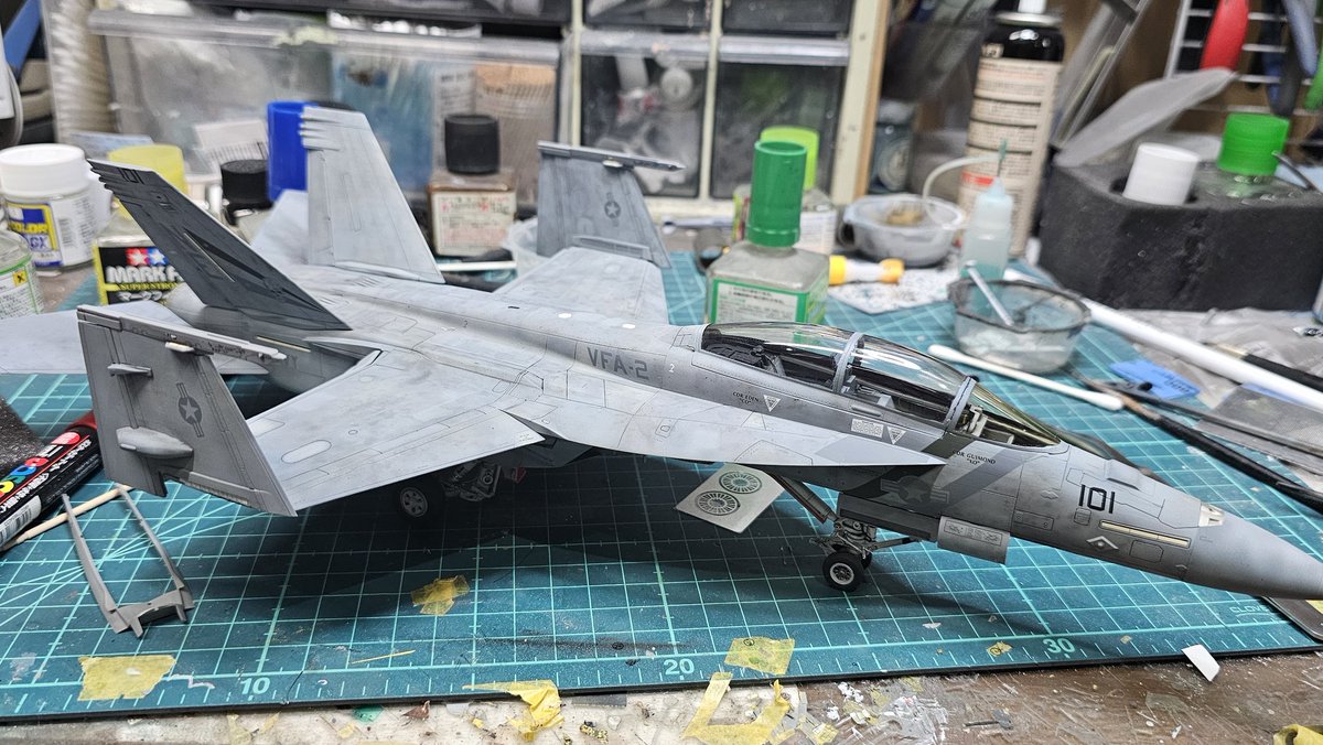 TANA@MENG 1/48 F/A-18F製作中 (@lustythaner) / Posts / X