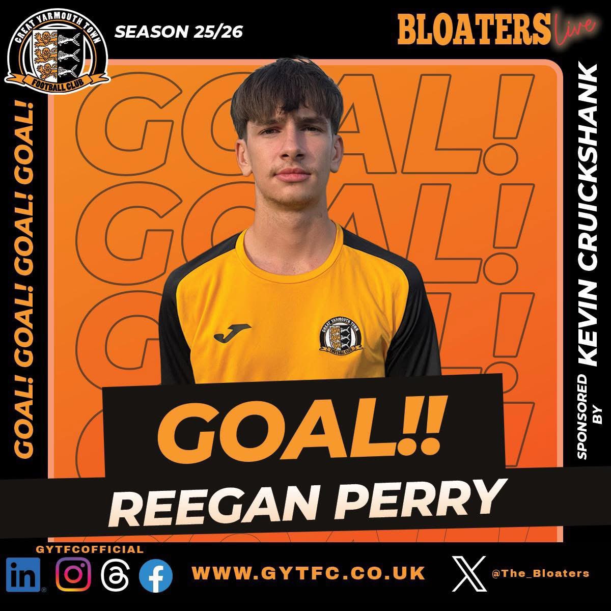 The_Bloaters's tweet image. WHITE ENSIGN 0-1 BLOATERS

REG with a far post header from an Ingram corner strikes the first blow for the bloaters 12 gone 
💛🖤
