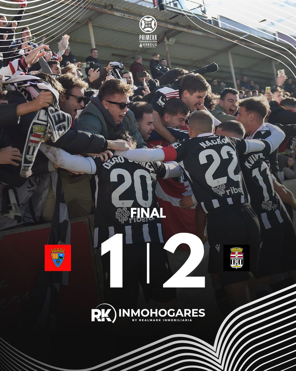 FINAAAAAAAAAAAAAAAAL | 1-2 |
🆚 <a href="/TeruelCd/">Club Deportivo Teruel</a> 
⚽️ Diego Gómez y Chiki 
#TeruelCartagena