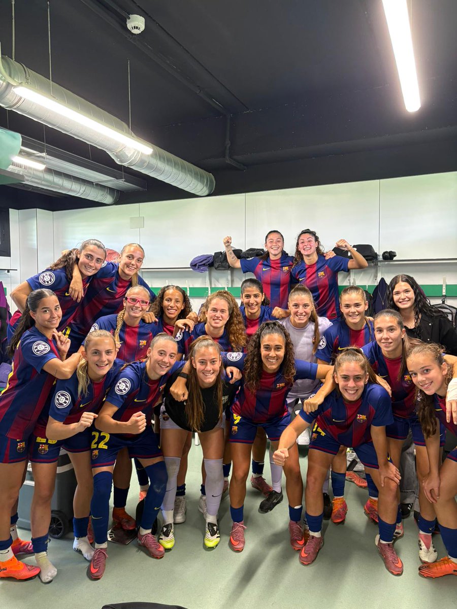 ❗️Victòria del Femení B contra el Betis (1-5)

⚽️ Celia Segura, L. Martret, Rosalía, Ainoa Gómez, K. Azraf