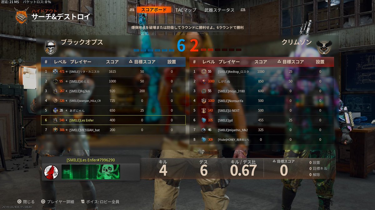 Straight_Flush0's tweet image. BO6最後のクラン内プラベ終了✨
元クラメン含め、参加してくれた方々ありがとうございました😊
嬉しいことに、交流戦のお話をいただいたりとBO7での活動が楽しみ✨
この１年関わってくれた全ての人に感謝し、引き続きBO7でもよろしくお願いします☺️
#CallOfDutyBlackOps6 
#BO6 #BO6ランク #BO6クラン
